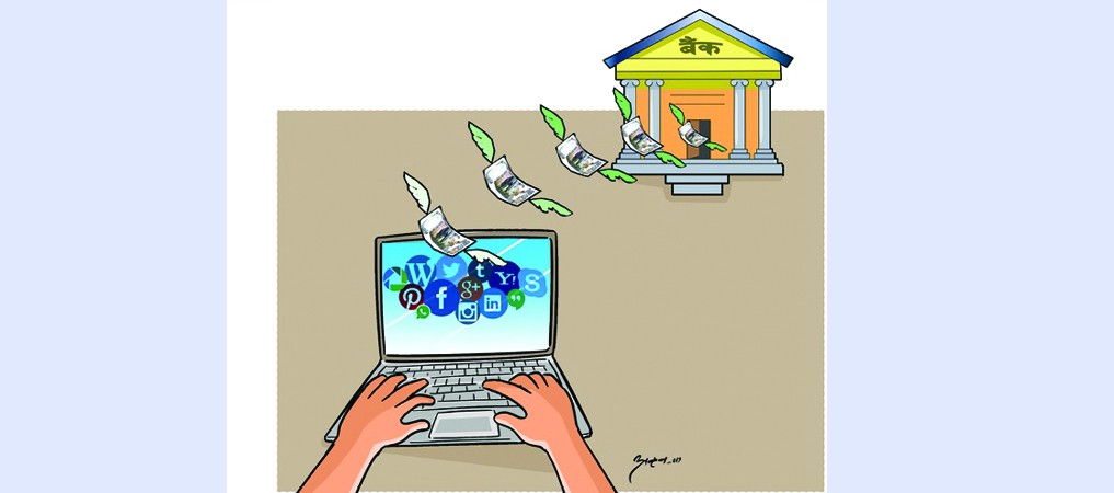 अब फेसबुक, युट्युबमा विज्ञापन बैङ्किङ प्रणालीबाट मात्रै