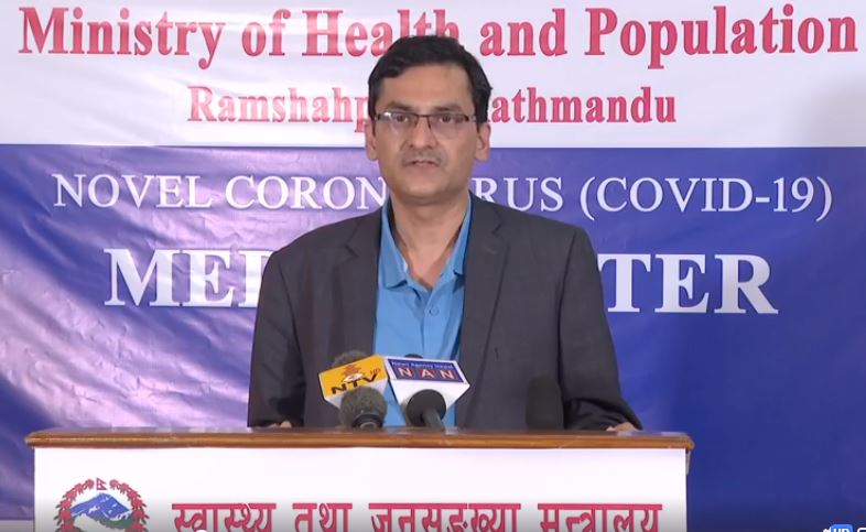 ५८ हजार बढिकोे कोरोना परिक्षणः प्रवक्ता देवकोटा