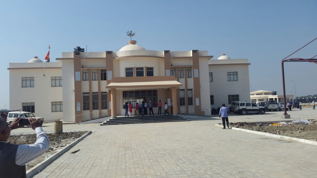 विराटनगर भन्सार जाँच चौकी निर्माण अन्तिम चरणमा
