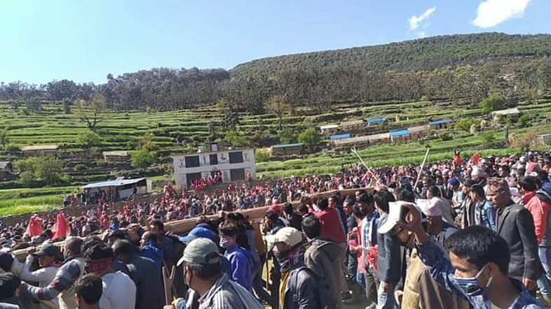 लकडाउन कै बीच बझाङमा भव्य मेला !