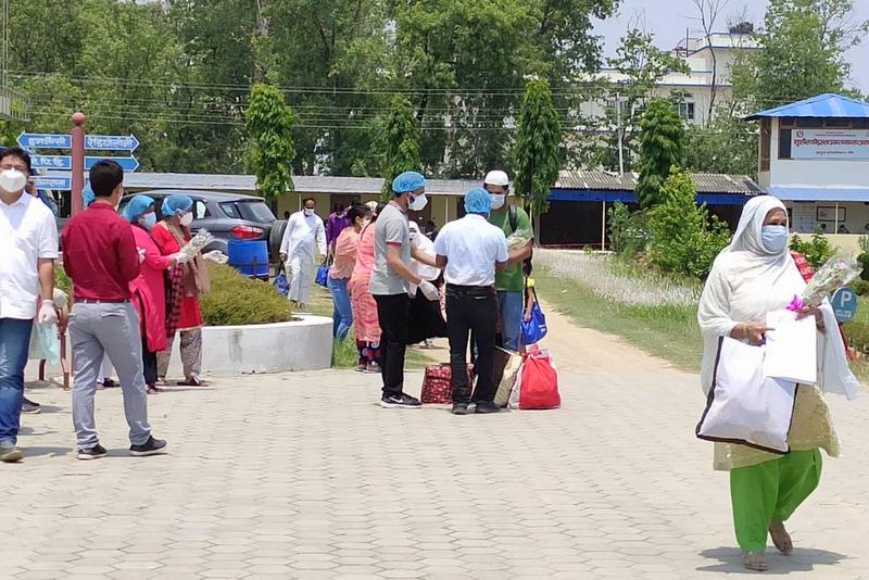कोरोना जित्नेको संख्या ७० पुग्यो