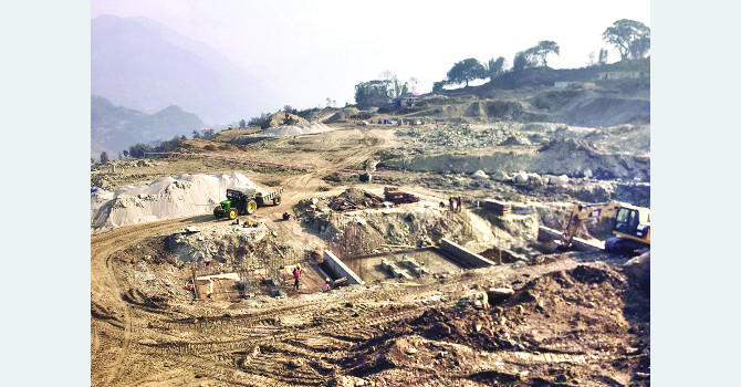 कोसी करिडोरको सबस्टेसन निर्माण तीव्र