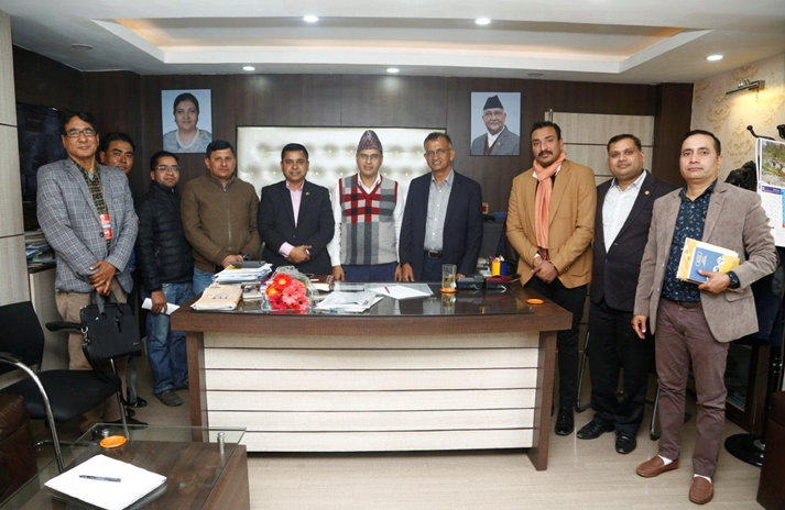 भीसीटीएसबारे नाडा र राजस्व अनुसन्धान विभागविच छलफल