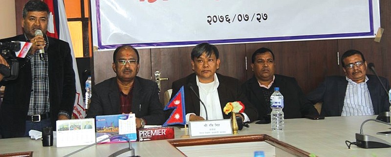 निर्माण व्यवसायीको आन्दोलनका कार्यक्रम सार्वजनिक