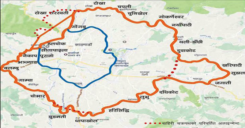 बाहिरी चक्रपथ निर्माणका लागि चिनियाँसँग प्रस्ताब माग