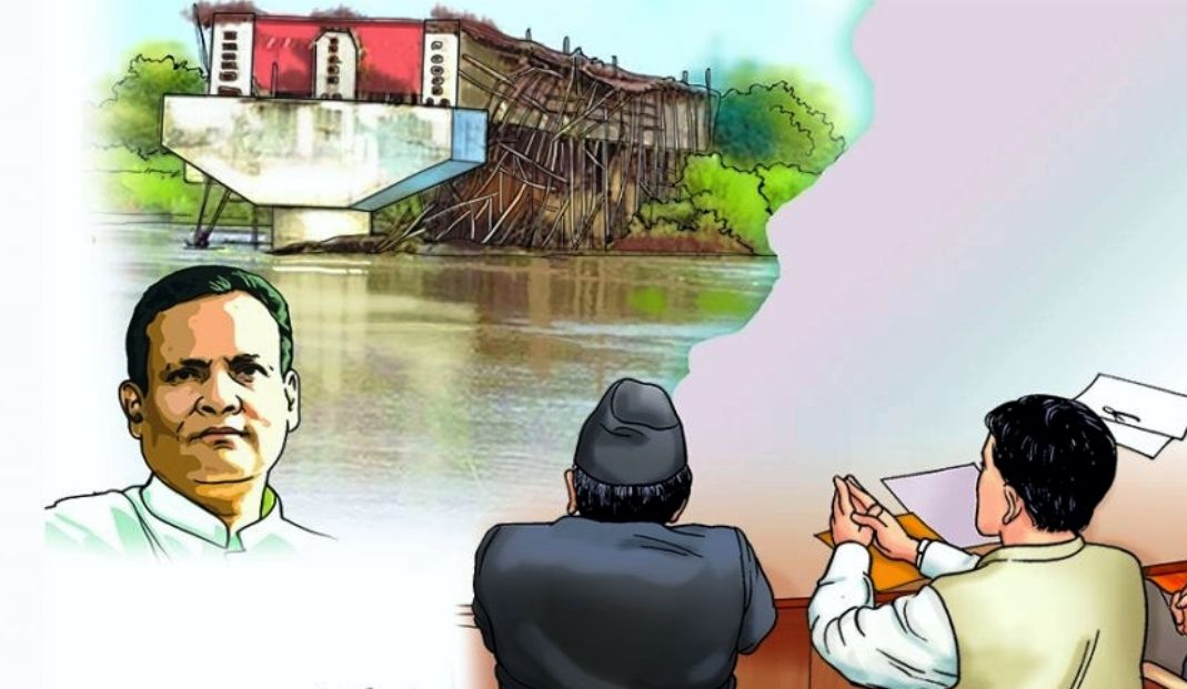 पप्पु र रमन कन्स्ट्रक्सनलाई ठेक्कामा रोक
