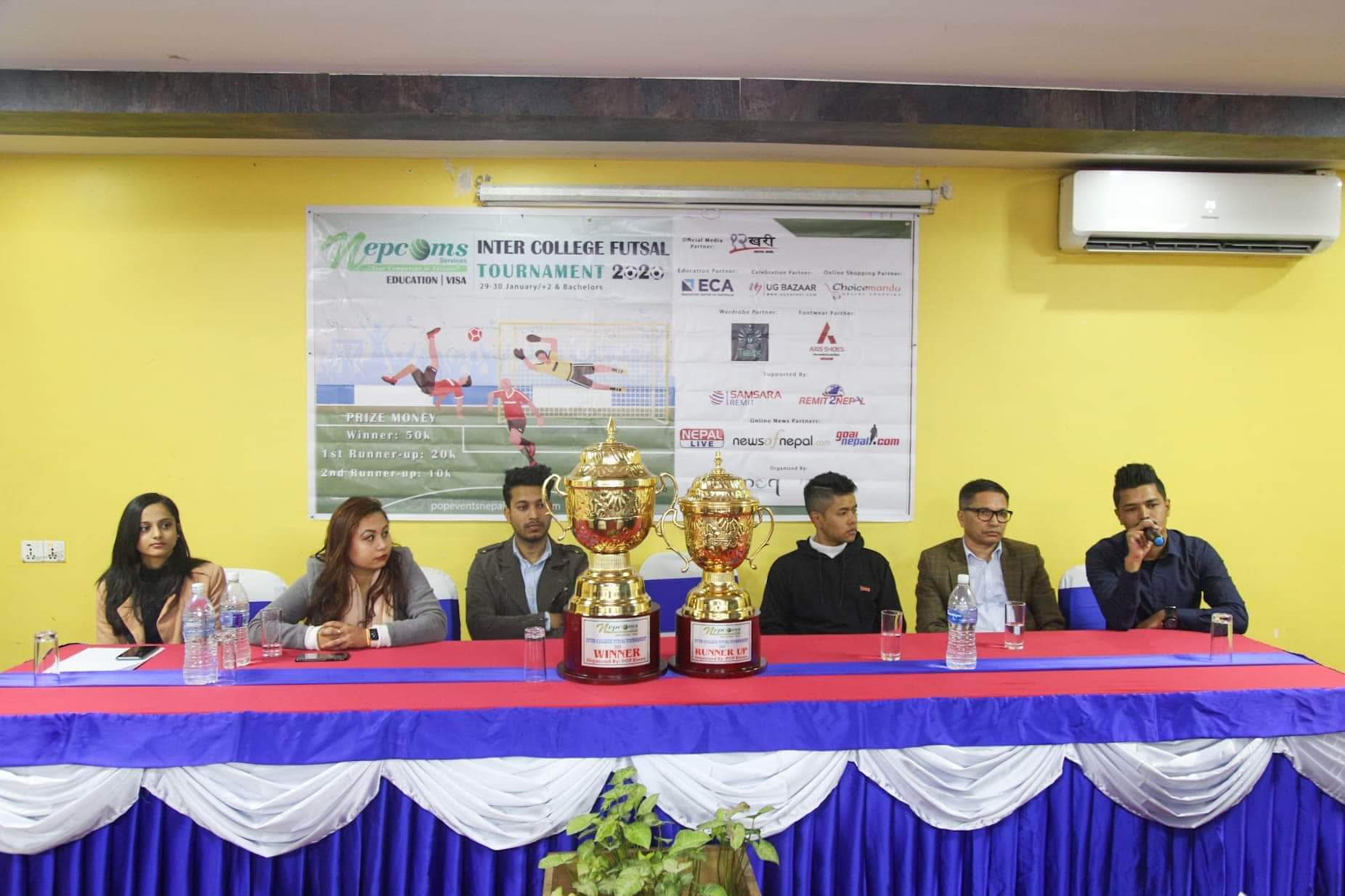 नेपकम्स अन्तरकलेज फुटसलमा ३२ टिमको सहभागिता हुने