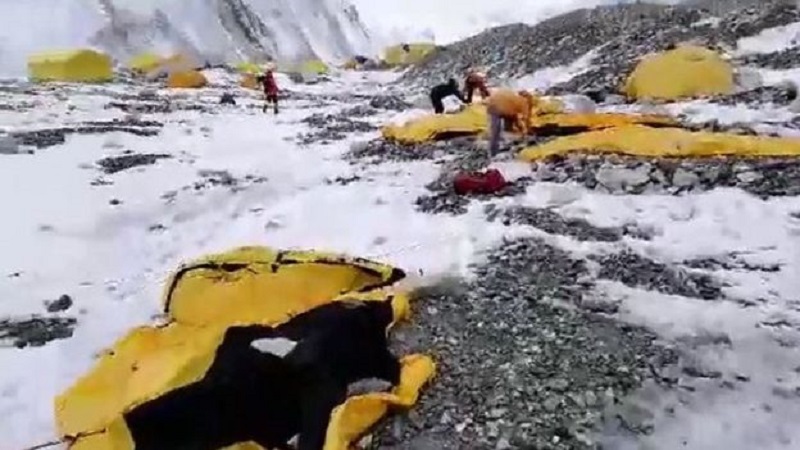 समुद्री आँधी फानीको प्रभाव : सगरमाथा क्षेत्रमा लाखौंको क्षति