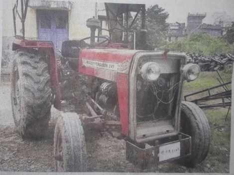 आलम प्रकरणः यही ट्रयाक्टर हो, जसमा घाइतेलाई इँटाभट्टा पुर्‍याइयो
