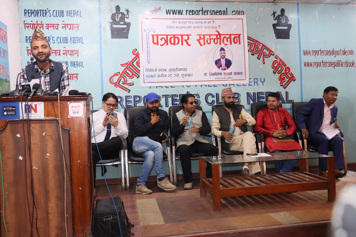 निकोलस भुसालको आरोपः विष्णु पौडेलको दबाबमा निर्वाचन आयोगले उम्मेदवारी रद्द गर्यो