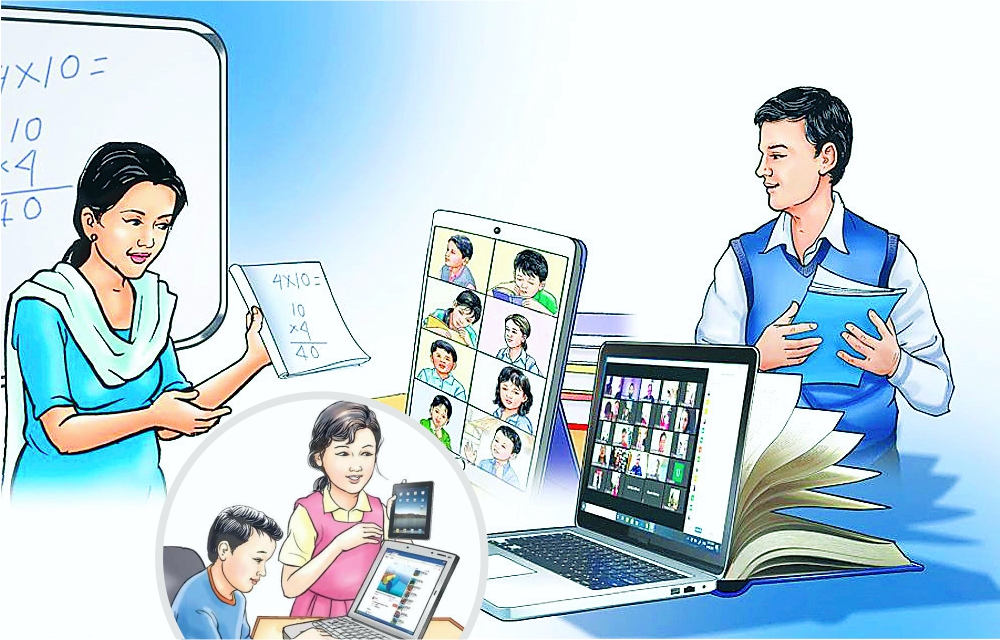 ६३ प्रतिशत बालबालिका स्वअध्ययनमा निर्भर, अनलाइन कक्षा प्रभाव विहिन