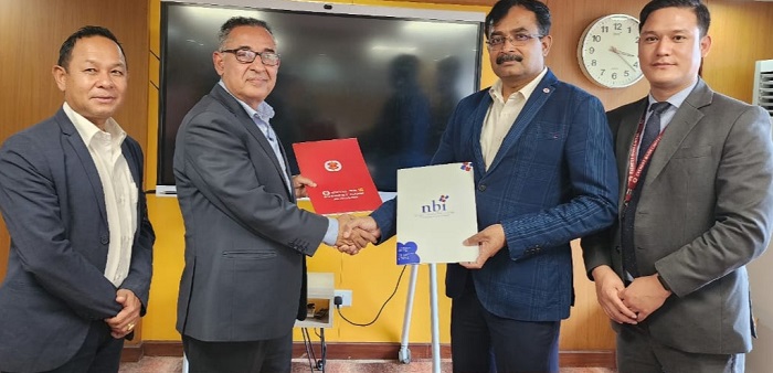 एभरेष्ट बैंक र नेशनल बैंकिङ्गबीच तालिम कार्यक्रम सञ्चालन गर्ने सम्झौता