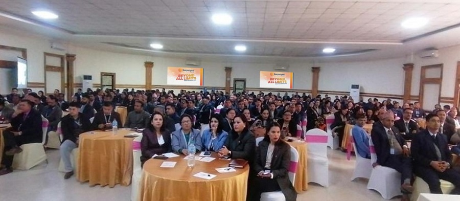 सूर्यज्योति लाइफ इन्स्योरेन्सको सेल्स कन्भेन्सन कार्यक्रम सम्पन्न