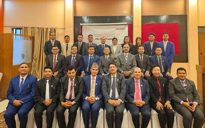 आईएमई लाईफ इन्स्योरेन्सद्वारा सम्पति शुद्धिकरण तालिम प्रदान