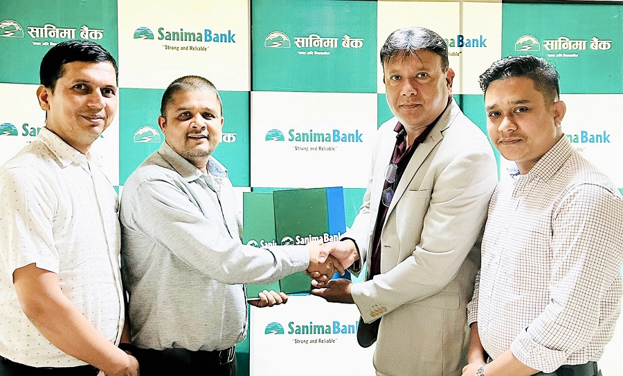 एड्भान्स्ड अटोमोबाइल्स र सानिमा बैंकबीच अटो लोन सम्झौता