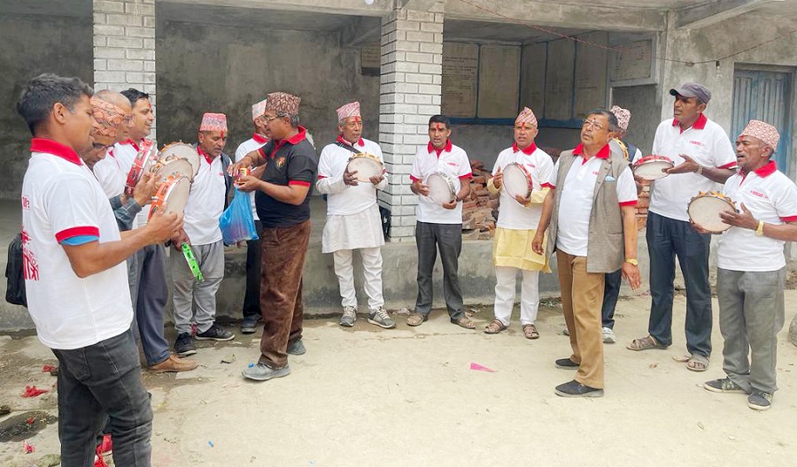 चामुण्डा माई जात्रामा प्रभु लाइफको सहयोग