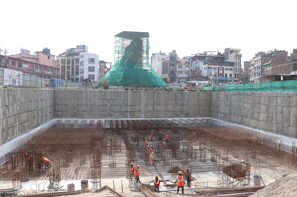 यस्तो छ धरहरा निर्माण गति