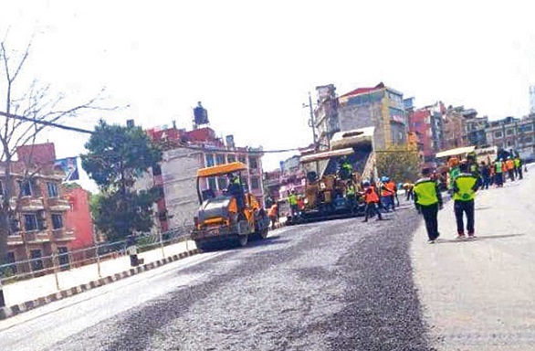 धुलो र वर्षामा हिलोको नामले परिचित गौशाला–चाबहिल–चुच्चेपाटी अब पिच हुने भयो