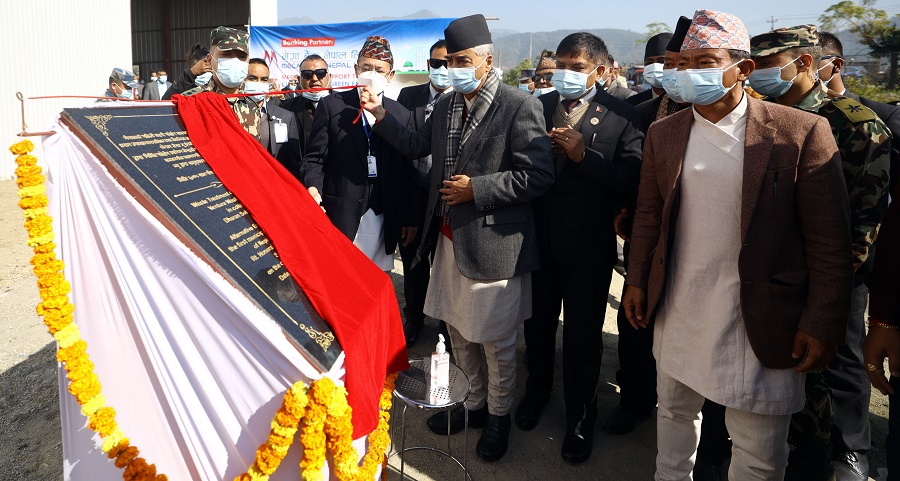 धरानमा निर्माण भयो फोहोर प्रशोधन केन्द्र, प्रधानमन्त्री देउवाले गरे उद्घाटन