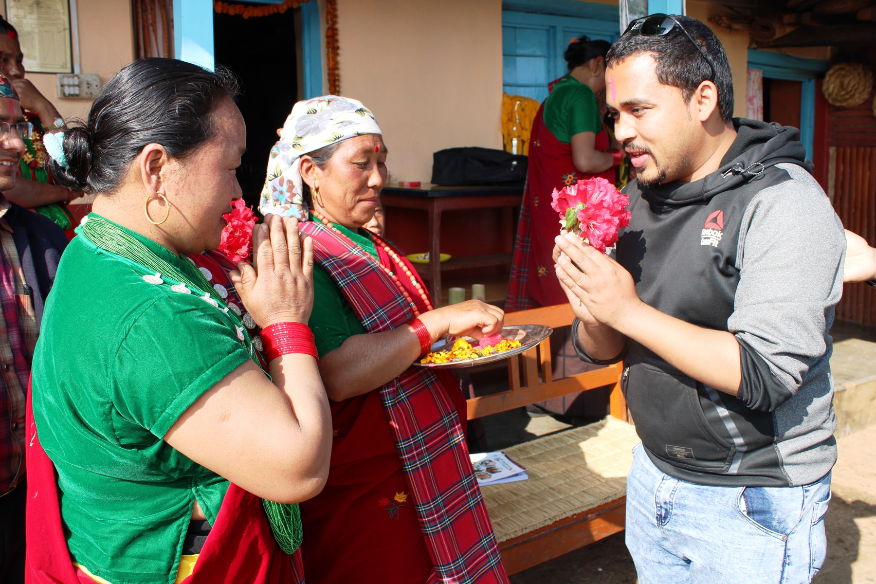 घरबासका पाहुनालाई स्वागत