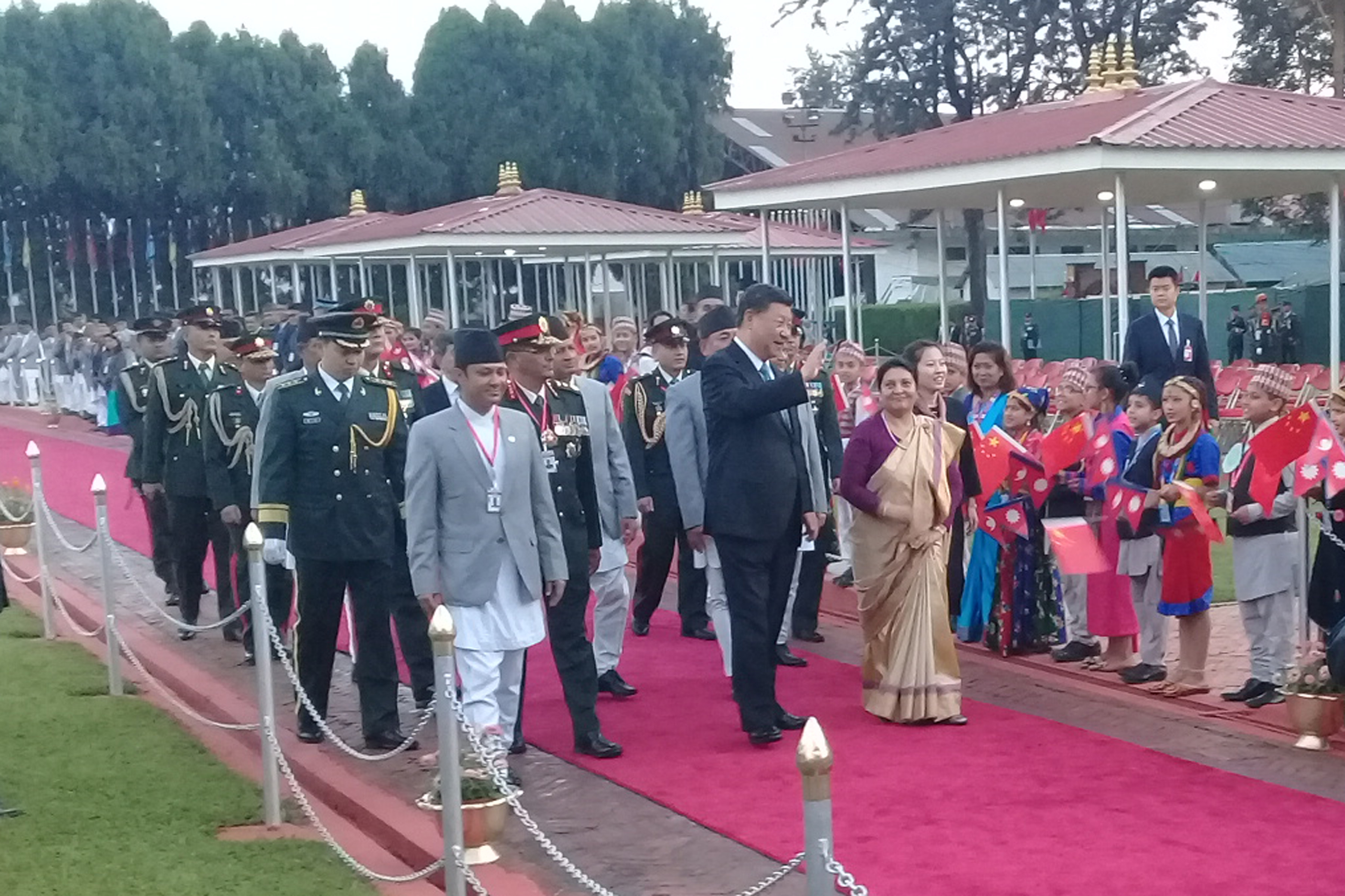 सी स्वागतको लागि सजावटमा मात्रै २० करोड खर्च