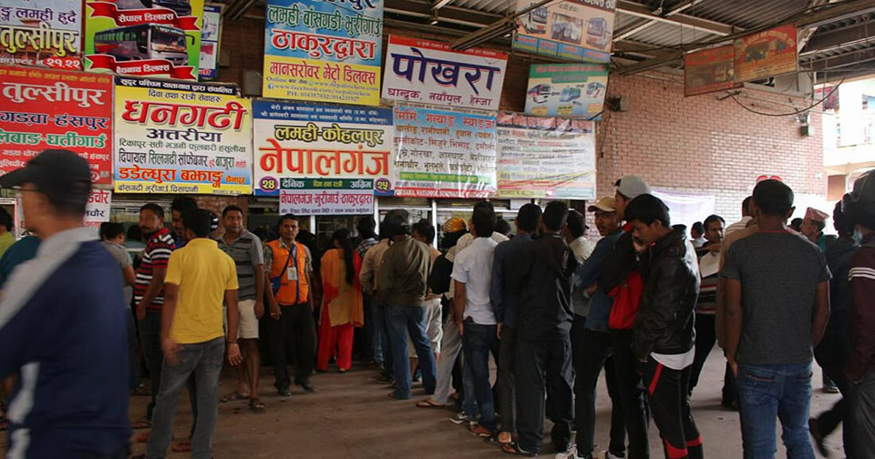 दशैं टिकट अग्रिम बुकिङ ८ दिन भित्र सुरु