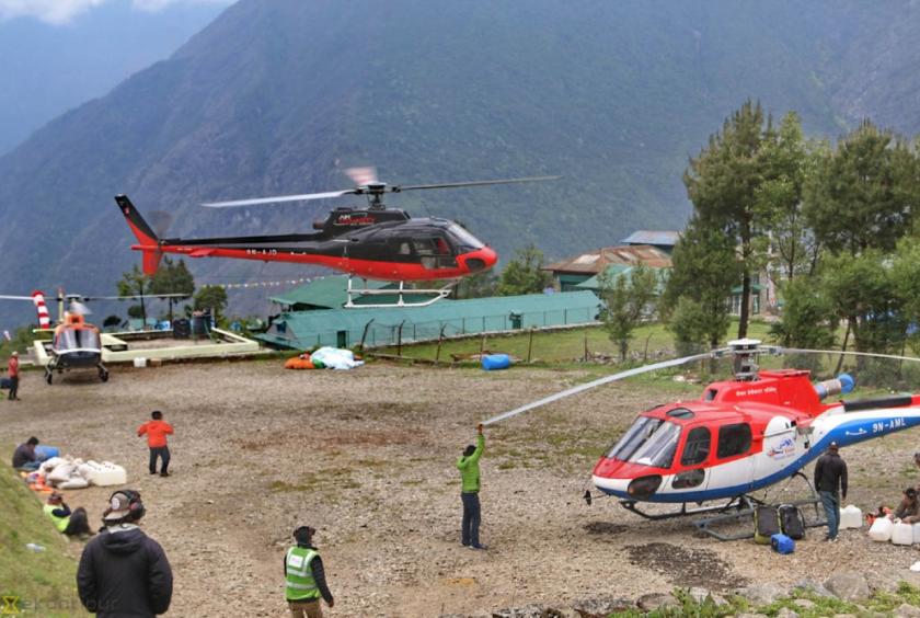 प्राधिकरणद्वारा श्री र फिष्टेलका तीन हेलिकोप्टरको उडानमा प्रतिबन्ध