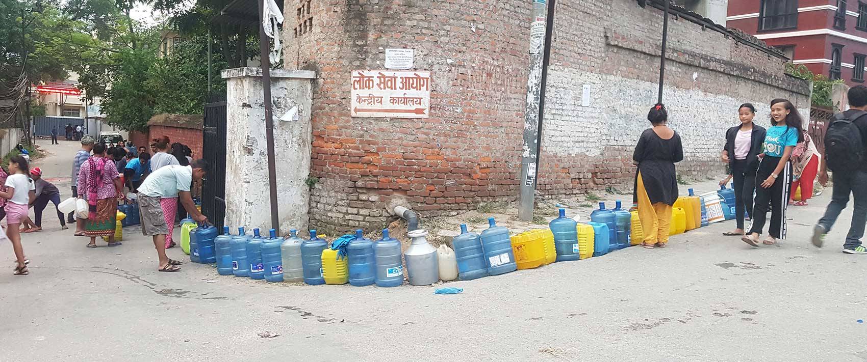जलस्रोतको धनी देशमा पर्याप्त पानी समेत पिउन पाईदैन्