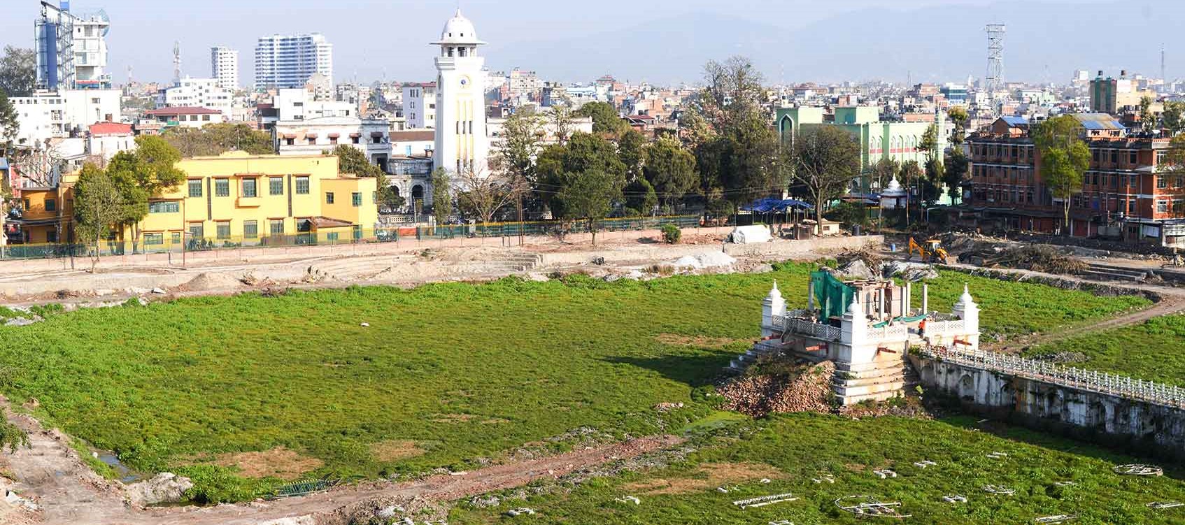 रानीपोखरीमा महानगरको दुई करोड डुब्यो, न पानी हालियो न त व्यवस्थित नै बन्यो