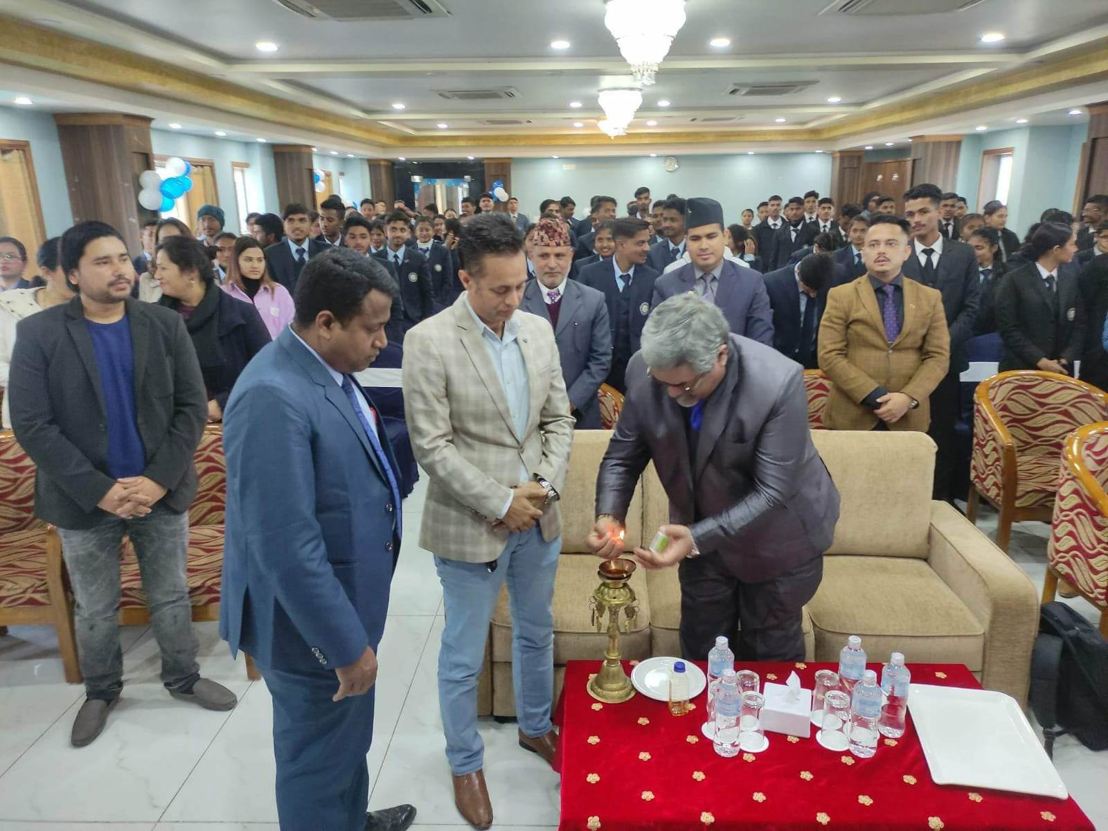 विराटनगरको सास्थम कलेजद्धारा झापाको बिर्तामोडमा बीबीए र बीएचएमका विद्यार्थीलाई १ दिने अभिमूखीकरण