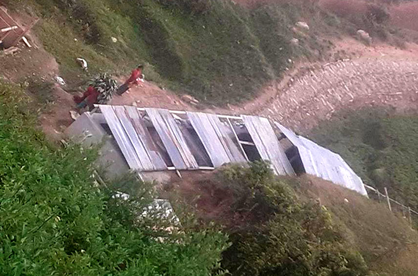 वडासदस्यले नै जस्ता चोरेर सुँगुरको खोर बनाएपछि...