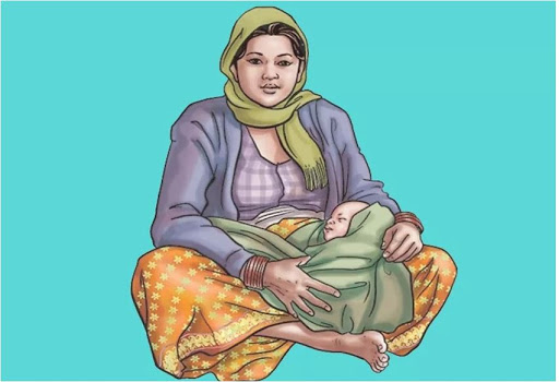 'सुत्केरीलाई बस्तुभाउ बाँध्ने गोठमा राख्छन्'