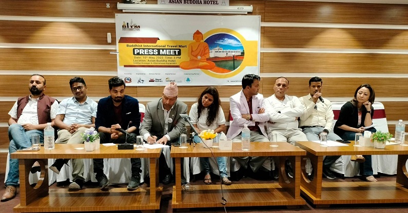 सात बुँदे घोषणापत्र जारी गर्दै अन्तर्राष्ट्रिय बुद्धिष्ट ट्राभल मार्ट सम्पन्न