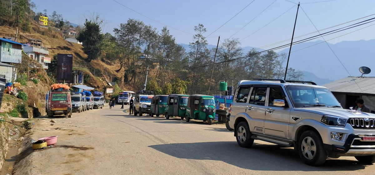 'कोशी' विरुद्धको आमहड्तालले खोटाङ ठप्प
