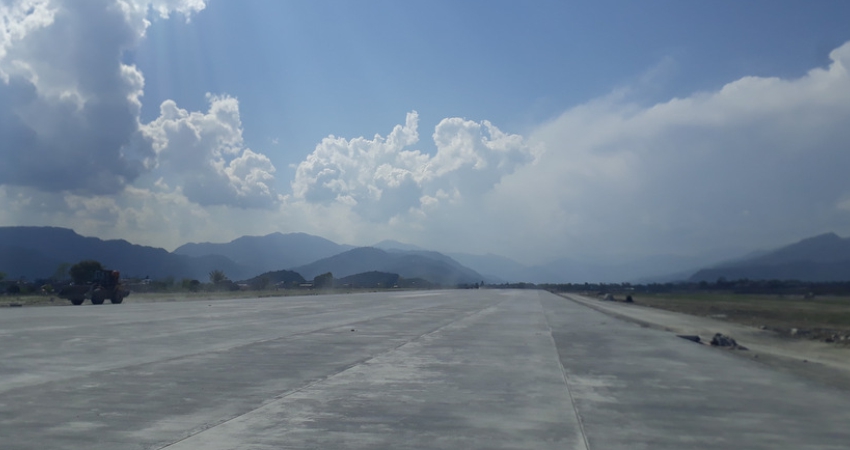 पोखरा अन्तर्राष्ट्रिय विमानस्थल तयार, आकस्मिक अवतरण गर्न सकिने