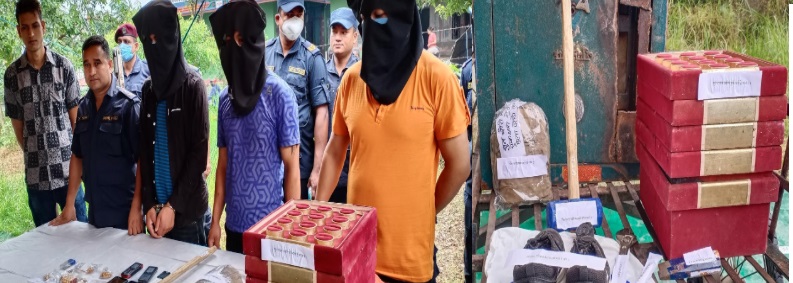 सुनचाँदी पसलबाट गरगहना चोरी गरेको तीन जना पक्राउ