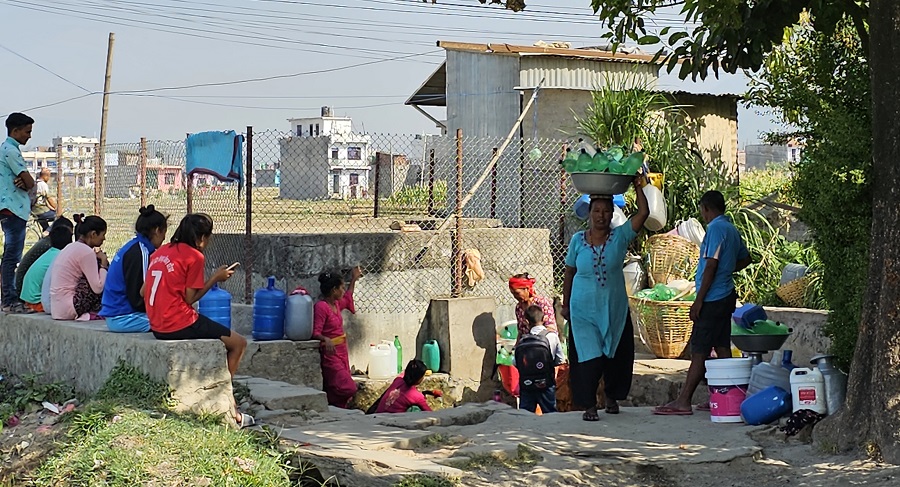 काकाकुल वीरेन्द्रनगर, चुलियो खानेपानीको संकट
