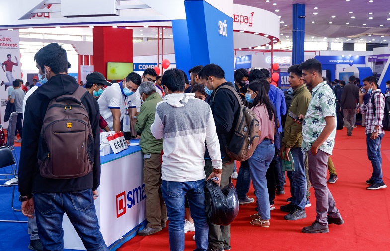क्यान इन्फोटेक  प्रडक्ट लञ्चिङ र इन्नोभेसनमा अवलोकनकर्ताको भिड