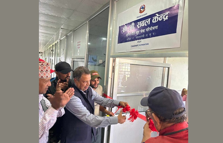 चिसापानी अस्पतालमा कृत्रिम हातखुट्टा सेवा परियोजना सुरु