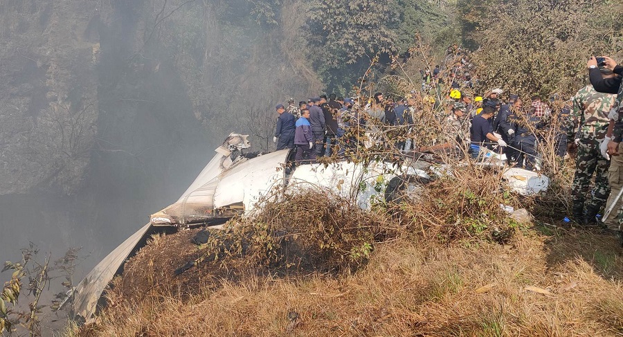 पोखरा विमान दुर्घटनाः शव काठमाडौँ पठाइँदै