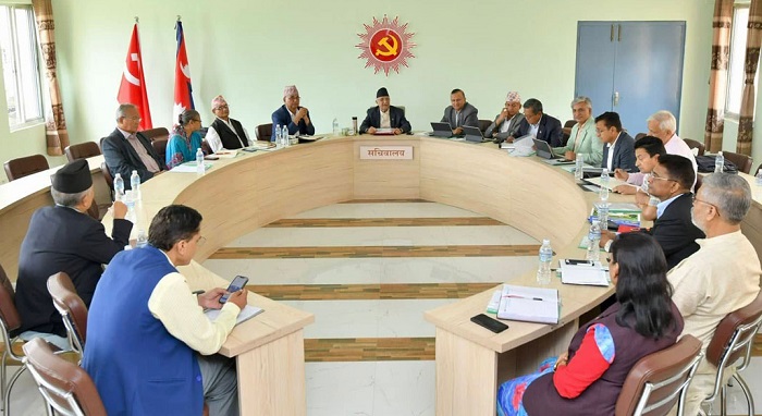 एमालेले बोलायो सचिवालय बैठक
