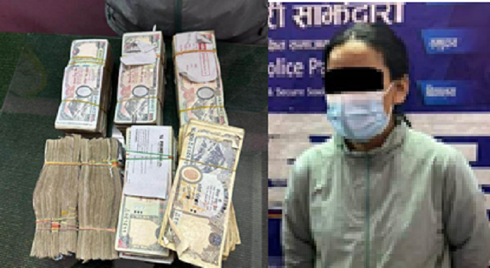 स्रोत नखुलेको साढे ३३ लाख रुपैयाँसहित एक जना पक्राउ