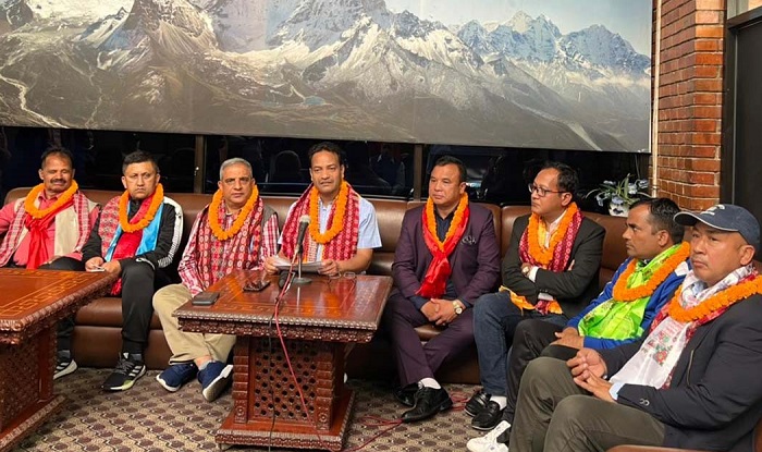 पाँच दिने भ्रमणपछि स्वदेश फर्किए खेलकुदमन्त्री