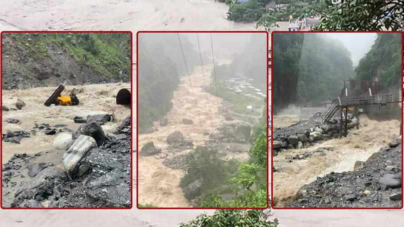 बाढीका कारण जलविद्युत आयोजनामा १० अर्व बढीको क्षति