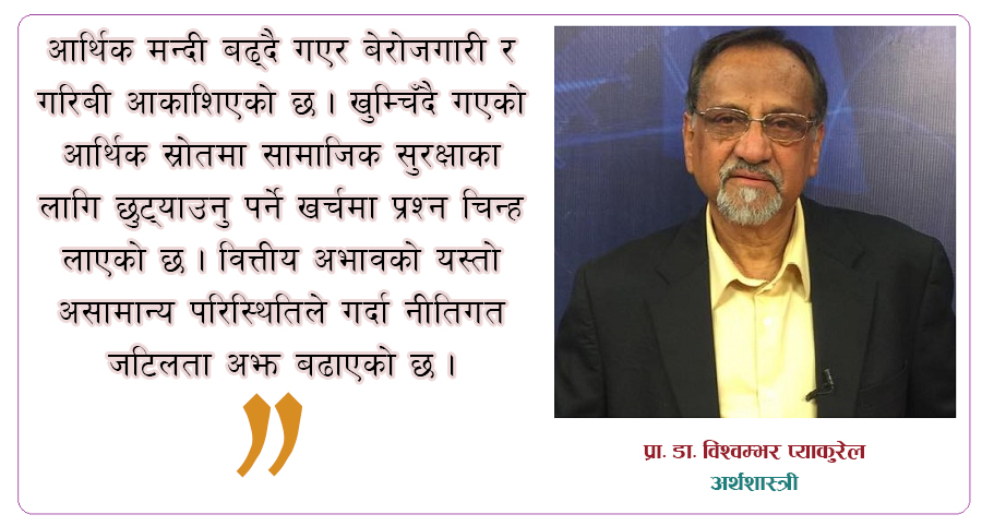 ‘वैदेशिक व्यापारमा विविधीकरणको अभाव छ, बजेटले यी कुरालाई ध्यान दिनुपर्छ’