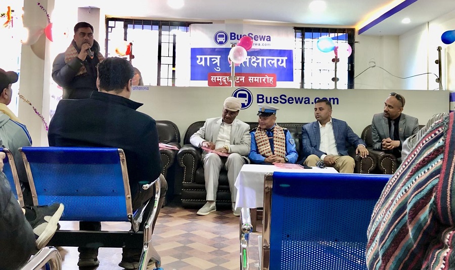 बससेवाले कलंकीमा सुरू गर्यो अत्याधुनिक यात्रु प्रतिक्षालय, इन्टरनेटदेखि चिया कफिसम्मका सुविधा