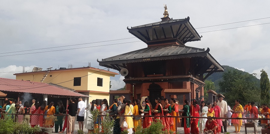 धर्म र पर्यटनलाई जोड्दै च्यवन धाम, महायज्ञबाट ण्ठ्यो एक करोड ४१ लाख