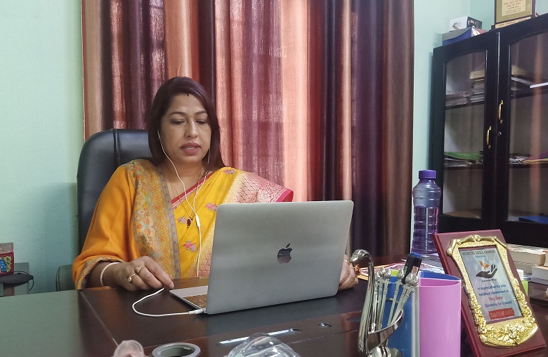 सांसद चौधरी सिएआइटी वुमन इन्टरप्रेनियरसिप अवार्डद्वारा सम्मानित