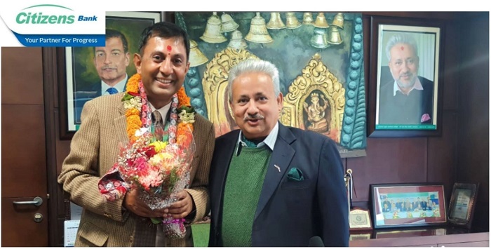 सिटिजन्स बैंकको सिईओमा पोखरेलको निरन्तरता