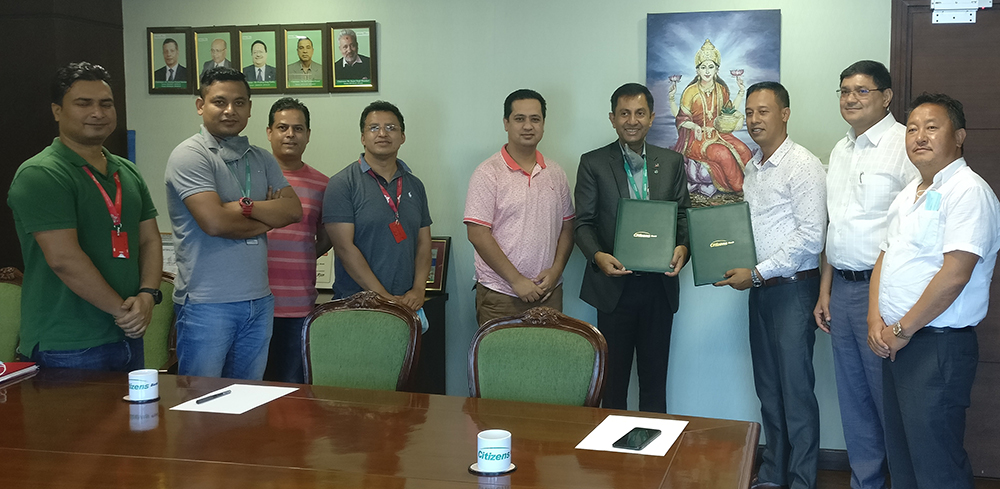 सिटिजन्स बैंकको अगुवाईमा नौ मेगावाट जलविद्युतको लगानी जुट्यो